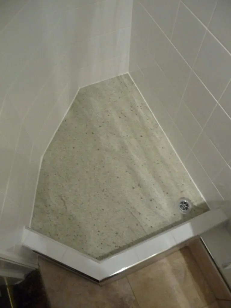 Corner Shower Installation