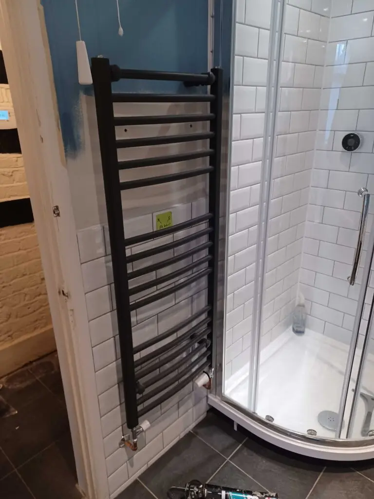 Black Towel Rail