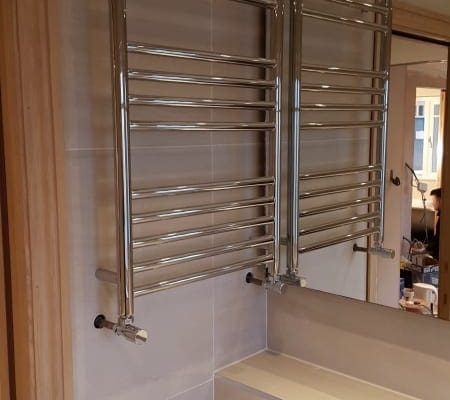 Towel Rack Install