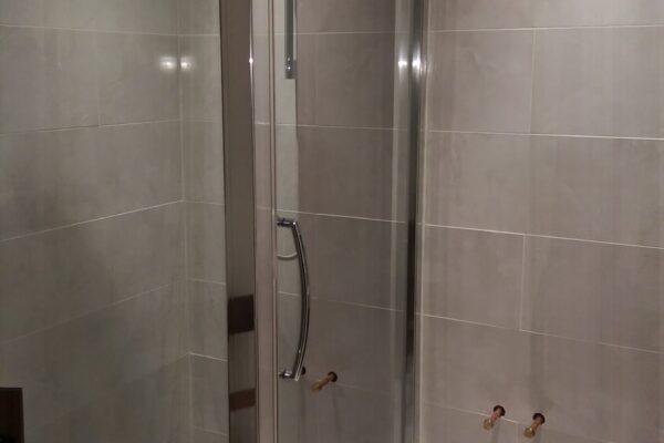 Shower Block Installed