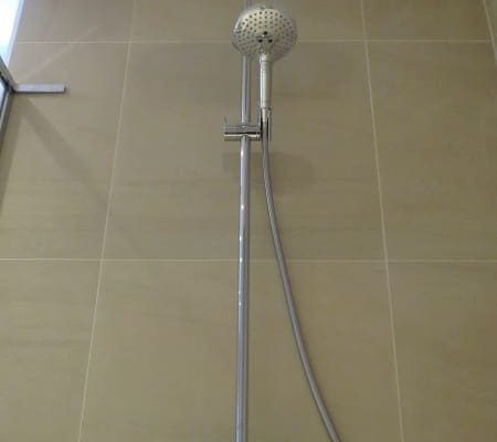 Double Shower Installed