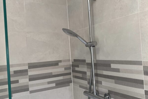 Chrome Shower Install
