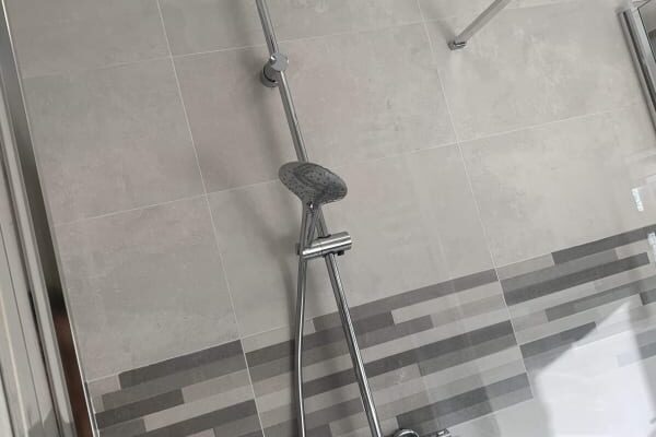 Chrome Shower Install