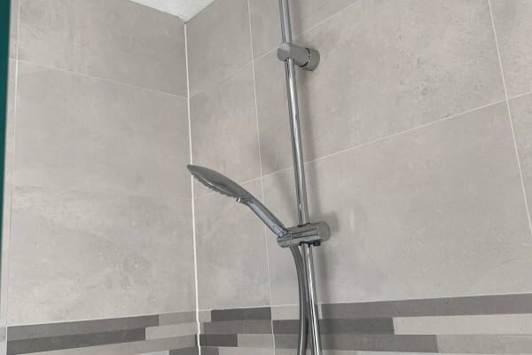 Chrome Shower installation