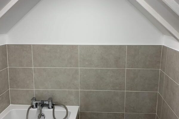 Bathroom Vent and Bath Install