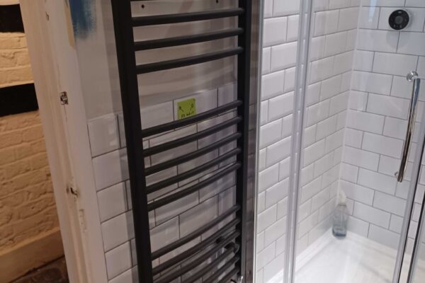 Black Towel Rail