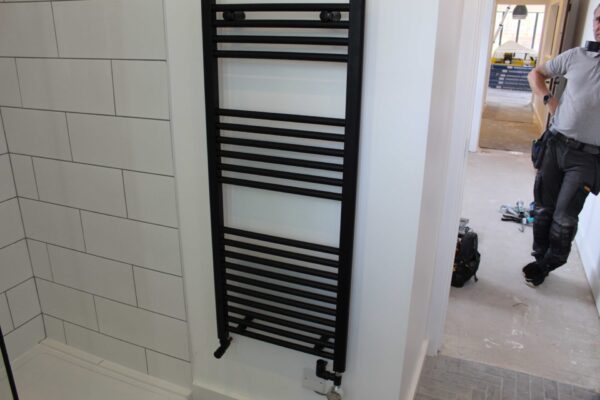 Black Towel Rail