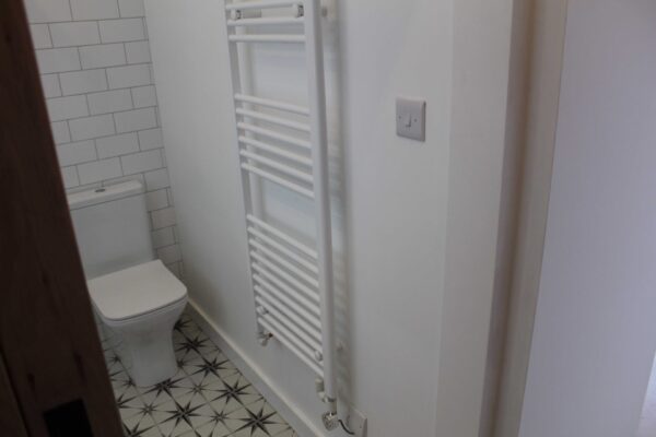 White towel rail