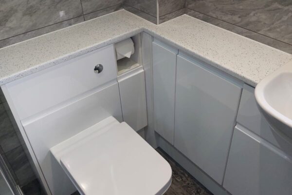 Atlanta Grip Gloss White bathroom furniture