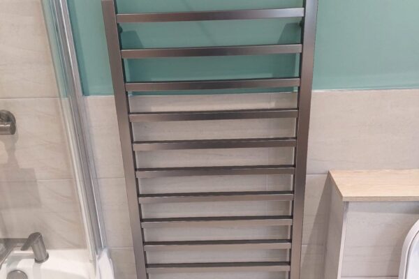 Gun Metal towel rail